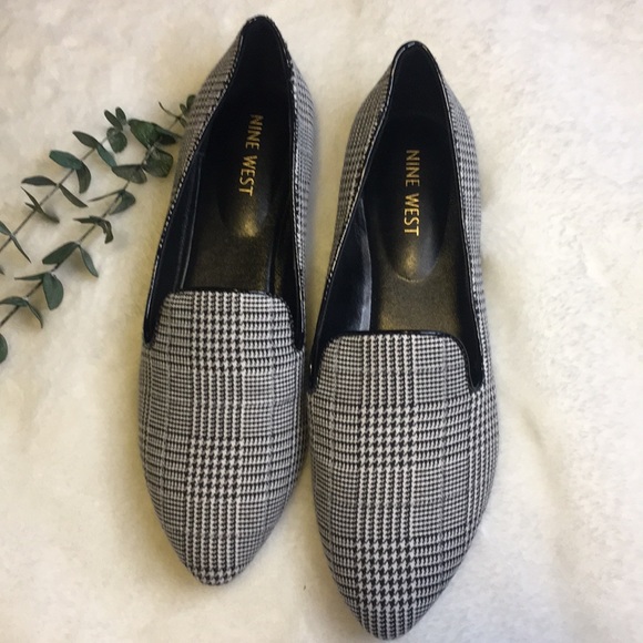 Nine West Tweed Flats - Picture 1 of 4